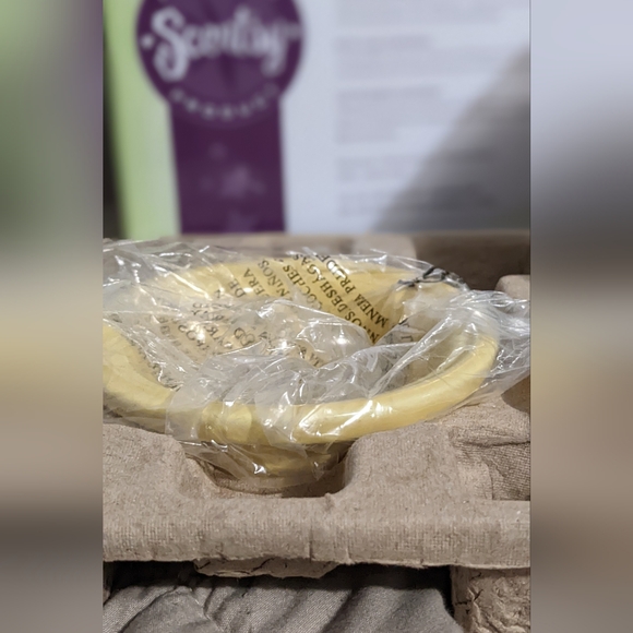 Scentsy Easter Bunny Warmer - White, Pink, and Purple, Yellow - Picture 4 of 8